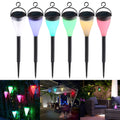 Solar LED Power 3 Modes Colorful Garden Light Lawn Lamp