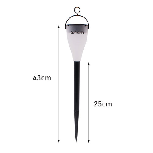 Solar LED Power 3 Modes Colorful Garden Light Lawn Lamp