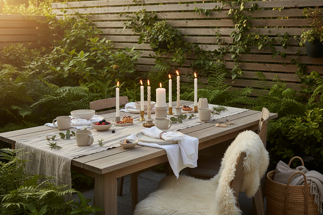 Outdoor dining